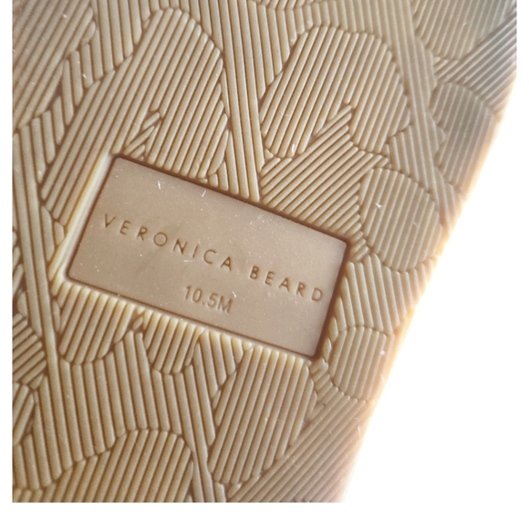 Veronica Beard Geno Lavender Suede Platform Sandals 90's Inspired Wedge Sz 10.5 - Picture 9 of 9